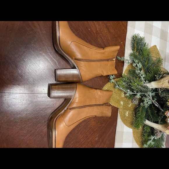 Topshop magnificent sock Leather Ankle Boots - Picture 8 of 11